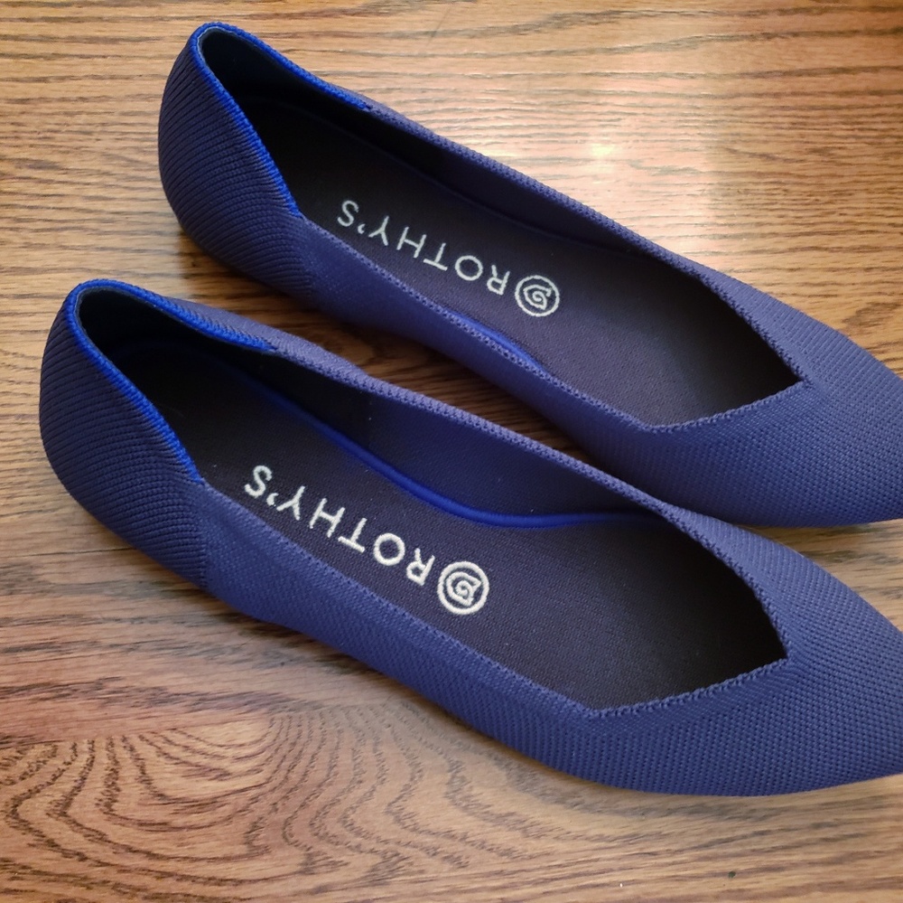 Rothy's "The Point" Maritime Navy - size 10.5